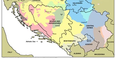 Карта ВАК Боснії 