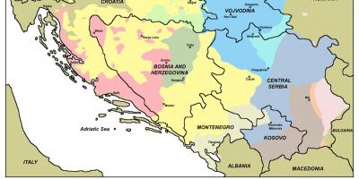 Карта ВАК Боснії 